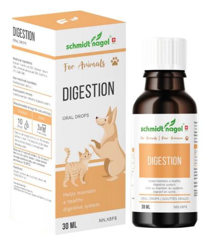 Schmidt nagel pour animaux, santé digestive, chiens et chats, 30ml