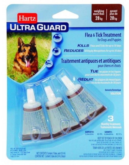 Traitement anti-puces et anti-tiques pour chiens et chiots, Utra Guard Hartz