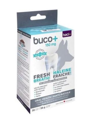 Buco+ pour chien, santé buccale Baci+